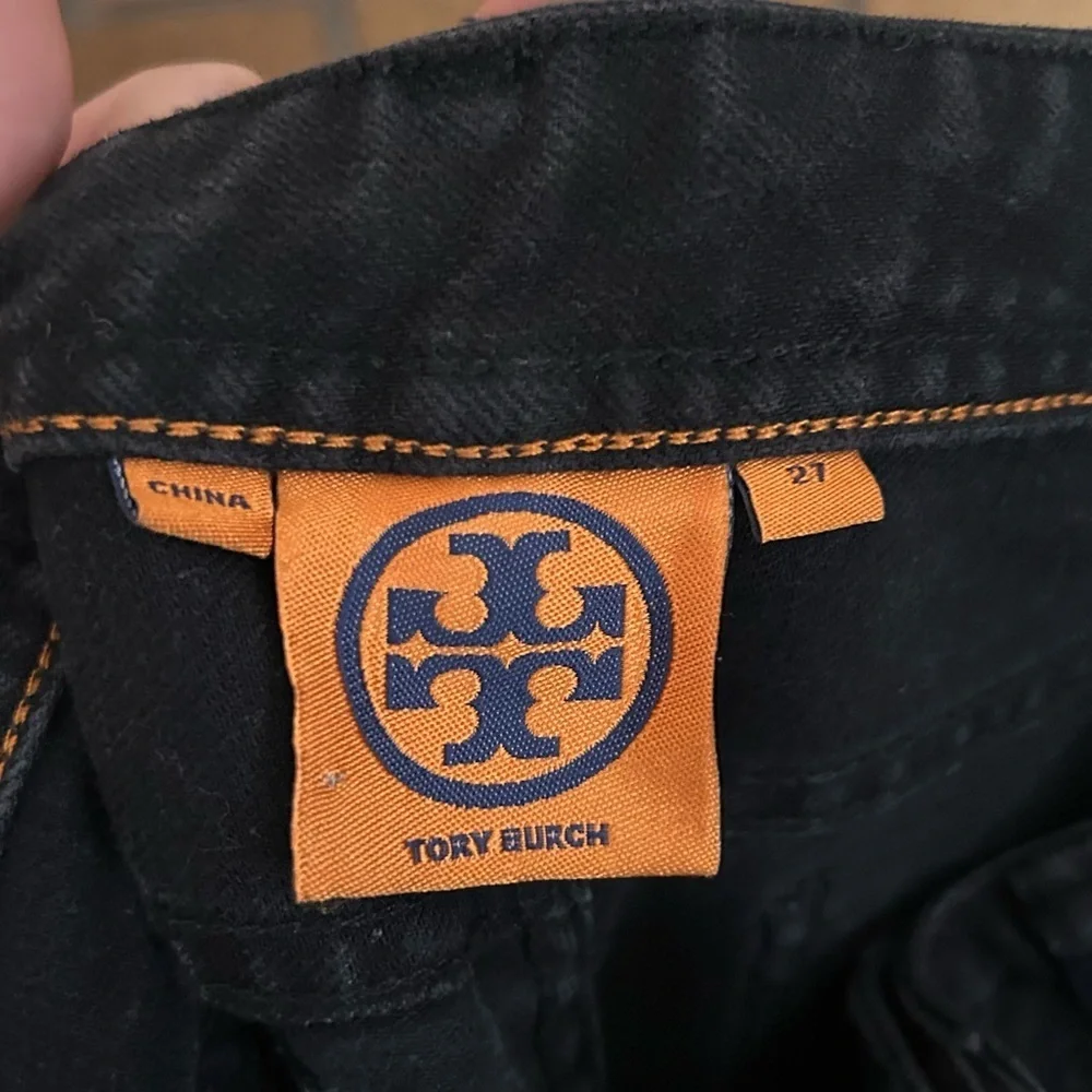 Tory Burch Classic Tory Boot Jean Black Size 27